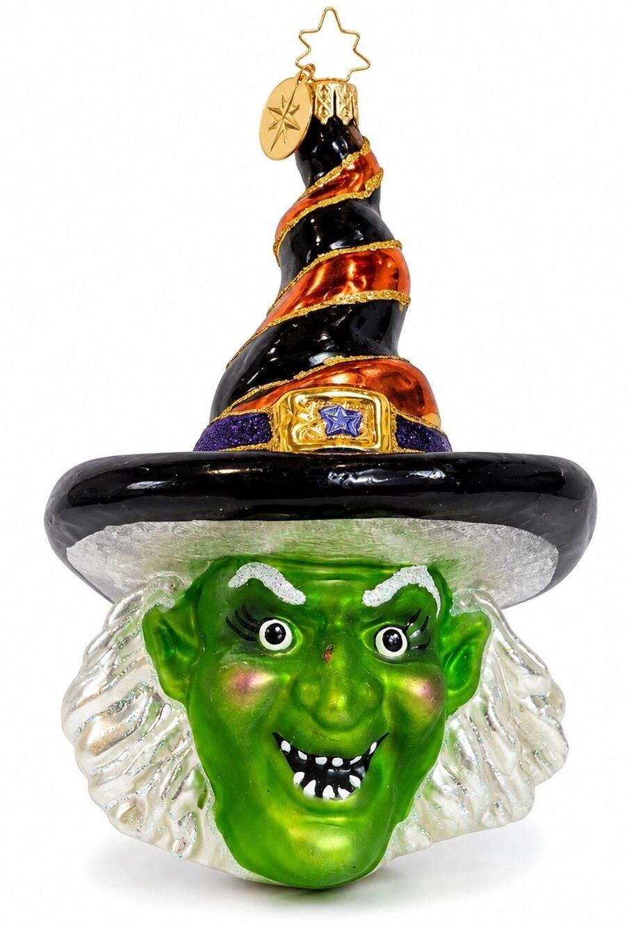 Christopher Radko Halloween Hideous Lydia Witch Ornament 2006 1012256 4.5”